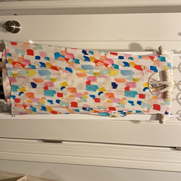 Size small, Marine Layer paintbrush stroke, sleeveless slip dress - Picture 2 of 2